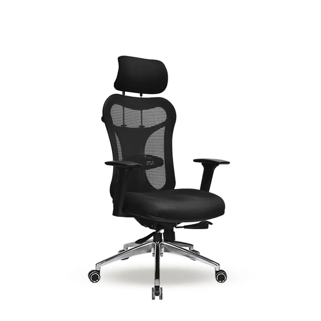 DecArt Optimus Pre High-Back Chair (OPTIMUS-PRE-HB) in Black — office chair manufacturer, Faridabad